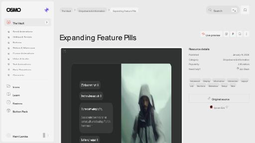 Expanding Feature Pills [Resource] - Osmo