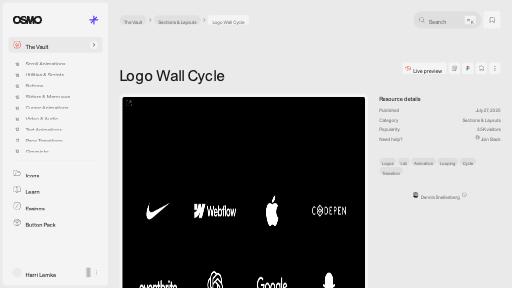 Logo Wall Cycle [Resource] - Osmo