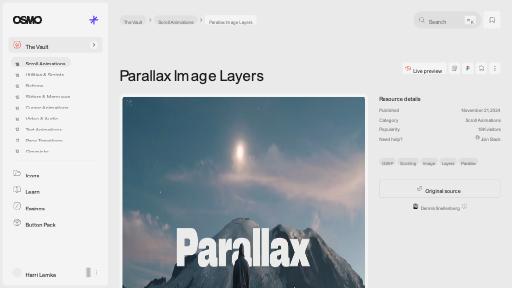 Parallax Image Layers [Resource] - Osmo